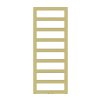HOPA Kúpeľňový radiátor GLASGOW zlatá farba Farba - Zlatá, Odporúčaná vykurovacia tyč (W) - 600 W, Rozmer A - 50 cm, Rozmer C - 170 cm, Skutočný rozmer radiátora (v mm) - 500 x 1700 mm RADGLA501784SP