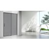 ARTTEC Posuvné sprchové dvere do výklenku SHADOW 96 - 100 x 195 cm sivé sklo PAN04708