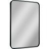 Hopa Zrkadlo bez osvetlenia PIRNA BLACK Rozmer A - 60 cm, Rozmer C - 80 cm OLNZPIR6080B