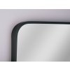 Hopa Zrkadlo bez osvetlenia PIRNA BLACK Rozmer A - 50 cm, Rozmer C - 70 cm OLNZPIR5070B