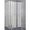 ARTTEC Sprchový kút COMFORT D 40 hroznové sklo 132 - 137 x 76,5 - 79 x 195 cm XCOM0179