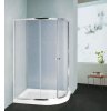 ARTTEC Sprchový kút štvrťkruhový KLASIK 120 x 80 cm číre sklo PAN00863