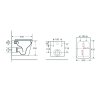 Hopa Závesné WC ORLO RIMLESS s FLAT sedadlom Soft-close OLKLT052E