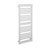 Instalprojekt Kúpeľňový radiátor FRAME SLIM, 400x1078mm - biela mat Farba - Biela, Odporúčaná vykurovacia tyč - 300 W, Rozmer A - 40 cm, Rozmer C - 110 cm, Skutočný rozmer radiátora - 400 × 1078 mm RADFRAS401134