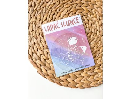 Lapač slunce suncatcher - Astronaut