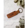 Pánská dřevěná klíčenka s gravírováním