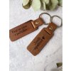 Pánská dřevěná klíčenka s gravírováním