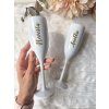 Personalizovaná sklenička na prosecco se jménem - bílá