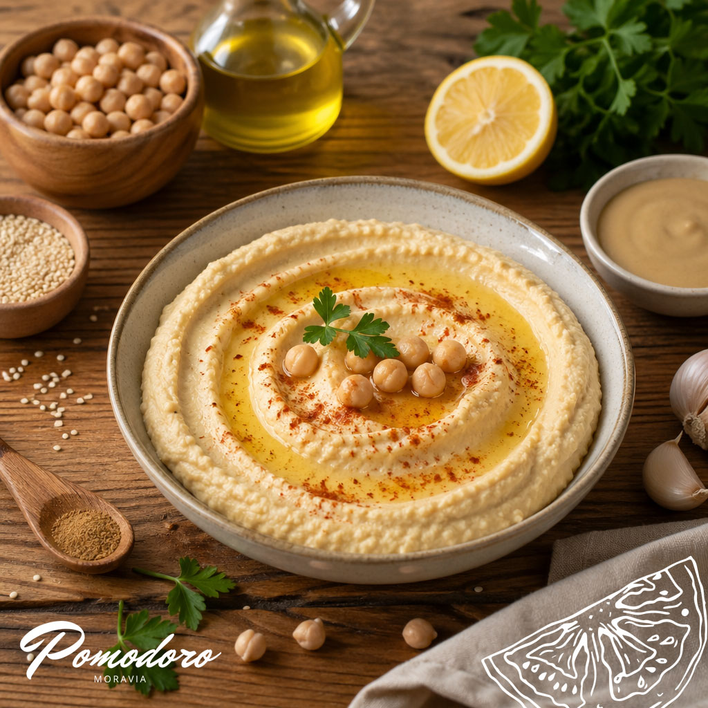 Krémový hummus s tahini