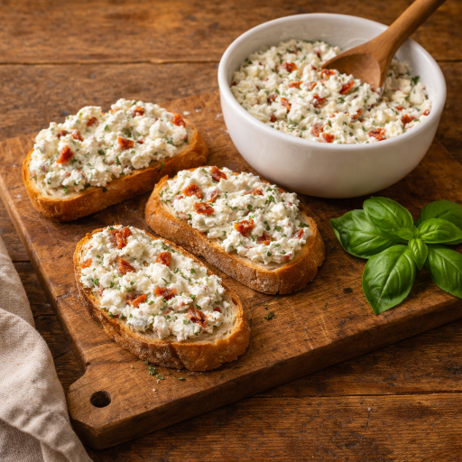 Domáca nátierka so sušenými paradajkami San Marzano