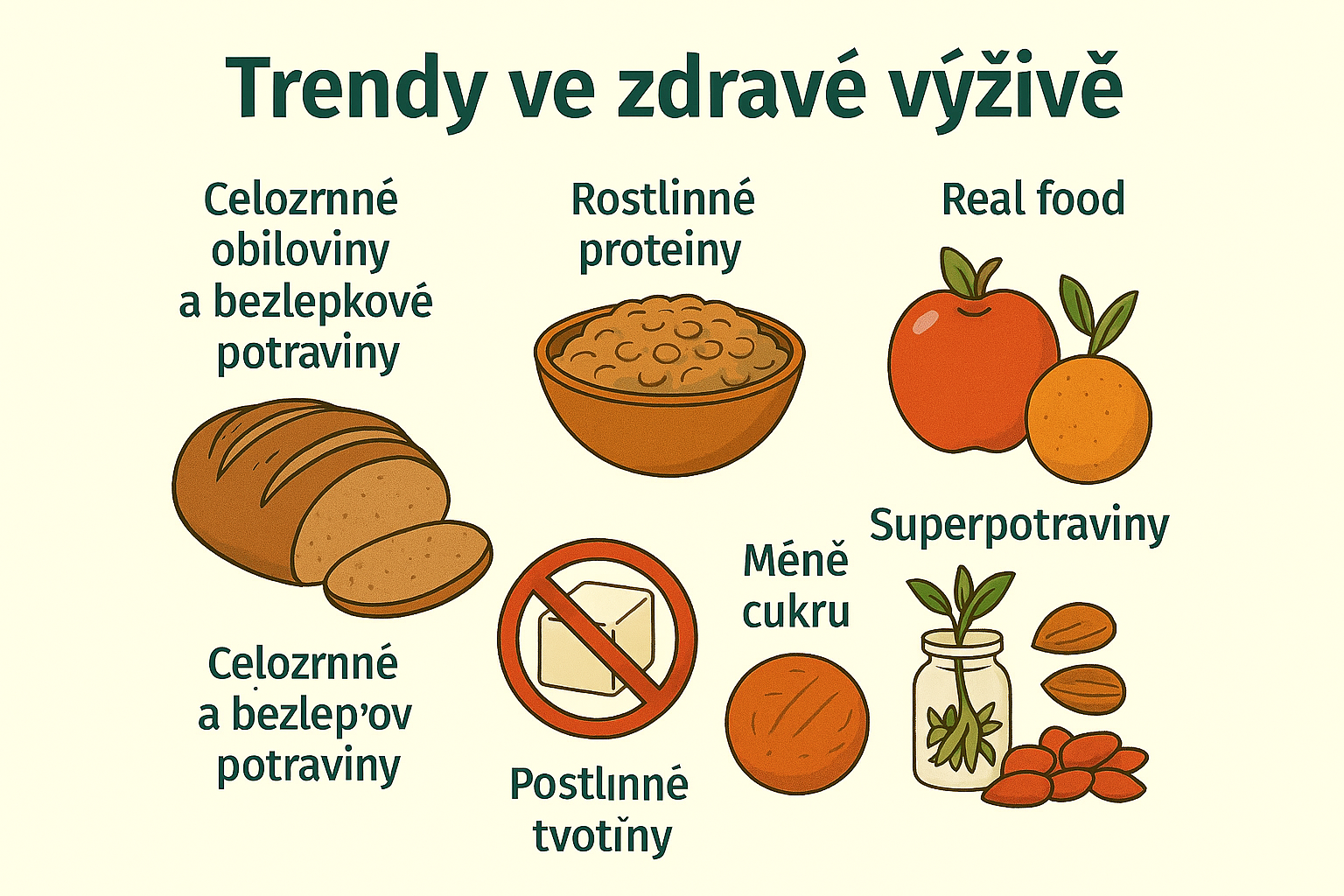 Trendy ve zdravé výživě