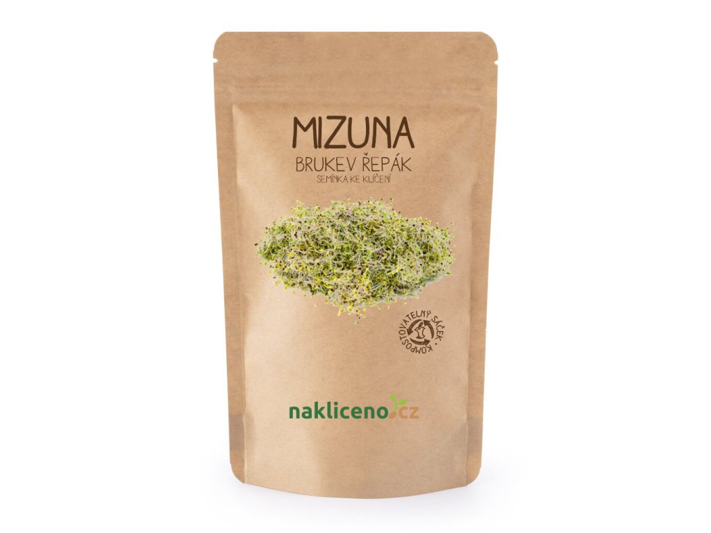 produktove foto seminka mizuna