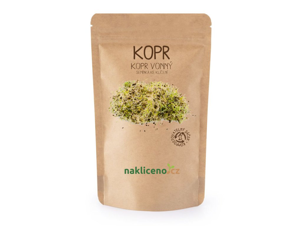 produktove foto seminka kopr