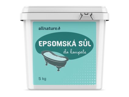 Allnature Epsomská soľ 5 kg