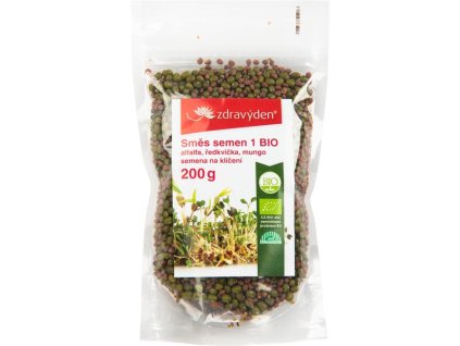 smes semen na kliceni 1 bio alfalfa redkvicka mungo 200g.jpg 800x600 q85 subsampling 2