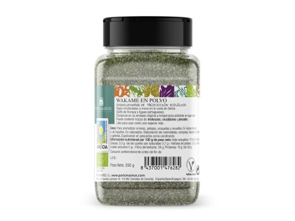 150 morske rasy porto mui os wakame bio prasek 200g