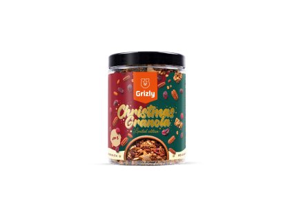 grizly snidane musli a granola grizly vanocni granola