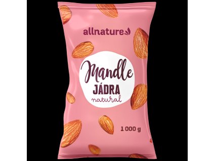 Allnature Mandle jádra 1000 g