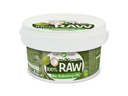 PURITY VISION Raw Bio Kokosový olej 2,5 l