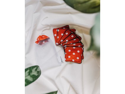 Odličovací tampónky 7ks puntík