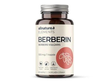 allnature elements berberin 500 mg 60 cps