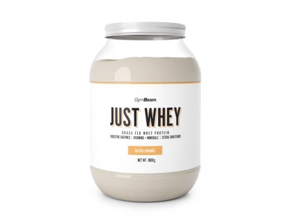 just whey salted caramel 1 kg gymbeam 1