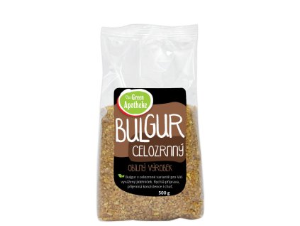 Green Apotheke Bulgur celozrnný 500g - min. trvanlivost do 02/2025 (pouze 1ks)