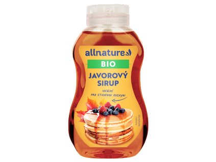 Allnature Javorový sirup BIO 250 ml