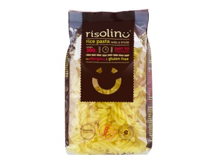 263016 Testoviny vretena ryzove bezlepkove 300 g RISOLINO 1