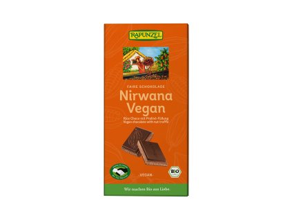 665185 Cokolada Nirwana vegan 100 g BIO RAPUNZEL 1