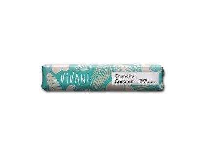 665224 Tycinka cokoladova krupavy kokos vegan 35 g BIO VIVANI 1