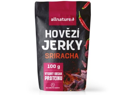 allnature beef sriracha jerky 100 g