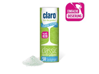 claro eko prasek do mycky classic 900 g 50 cyklu