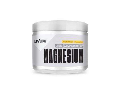 livlife magnesium bysglicinate 12 drink mango pomeranc 195 g