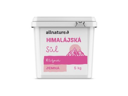 allnature himalajska sul ruzova jemna 5 kg