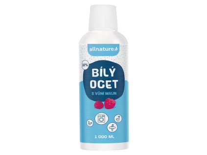 allnature bily ocet 10 s vuni malin 1000 ml