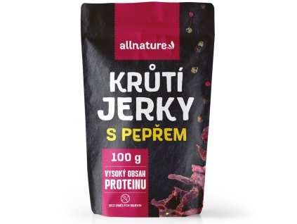 allnature turkey pepper jerky 100 g