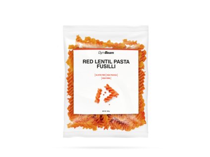 red lentil pasta fusilli 300 g gymbeam
