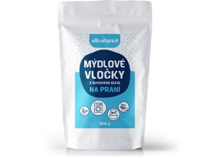 allnature mydlove vlocky z olivoveho oleje 500 g