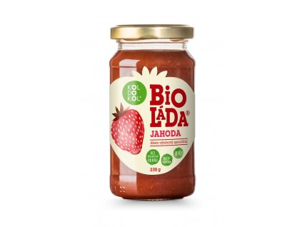 Bioláda jahoda 230g bio