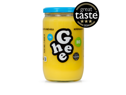 Ghee prepustene maslo 720ml BIO 692d93e64184e
