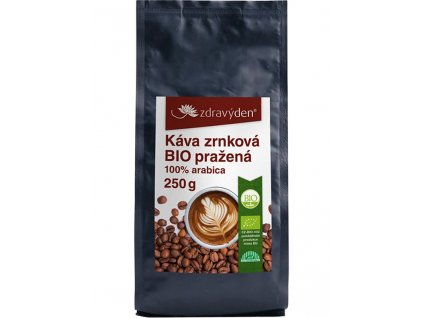 Káva zrnková BIO pražená 250g