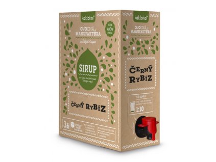 3kg Rybíz černý sirup