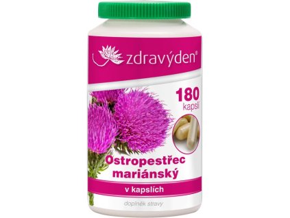 ostropestrec mariansky 180 kapsli.jpg 800x600 q85 subsampling 2