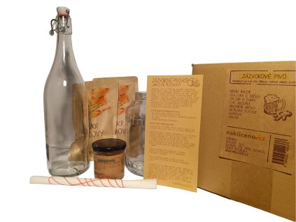Česká zázvorová limonáda ginger beer kit