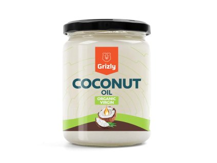 kokosovy olej panensky bio img grizly~~peceni a vareni~~kokosovy olej organic virgin 500ml fd 11