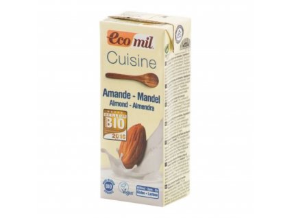 ECOMIL Mandľová alternatíva smotany BIO 200 ml