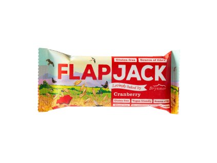 632046 Flapjack ovesny brusinka bezlepkovy 80 g BRYNMOR 1