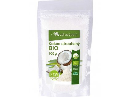 Kokos strouhaný BIO 100g - min. trvanlivost do 04/2024