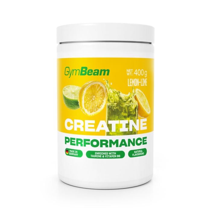 Creatine monohydrate+ - GymBeam - citrón limetka